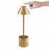 Led Touch Table Lamp 3 Colors Stepless Dimming Usb Rechargeable Eye Protection Night Light Desk Lamp black