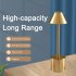 Led Touch Table Lamp 3 Colors Stepless Dimming Usb Rechargeable Eye Protection Night Light Desk Lamp black