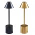 Led Touch Table Lamp 3 Colors Stepless Dimming Usb Rechargeable Eye Protection Night Light Desk Lamp black