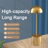 Led Touch Table Lamp Usb Rechargeable Touch 3 Colors Stepless Dimming Eye Protection Night Light black