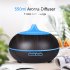 Led Ultrasonic Aromatherapy Humidifier Low Noise Remote Control Essential Oil Aroma Diffuser Air Purifier UK Plug