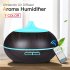 Led Ultrasonic Aromatherapy Humidifier Low Noise Remote Control Essential Oil Aroma Diffuser Air Purifier EU Plug