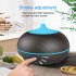 Led Ultrasonic Aromatherapy Humidifier Low Noise Remote Control Essential Oil Aroma Diffuser Air Purifier UK Plug