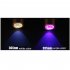 Led Uv Flashlight Zoomable Waterproof Anti Slip 365nm Strong Light Aluminum Alloy Torch With Clip  Purple Light 395 