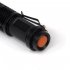 Led Uv Flashlight Zoomable Waterproof Anti Slip 365nm Strong Light Aluminum Alloy Torch With Clip   Purple Light 365 