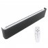 Led Wall Lamp 2 4g Smart App Remote Control Up Down for Home Stairs Lighting Black Shell 31cm