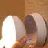 Led Wall Lamps 360 Rotated Motion Sensor Night Light Rechargeable Auto On Off Cabinet Light Flashlight Rechargeable model white