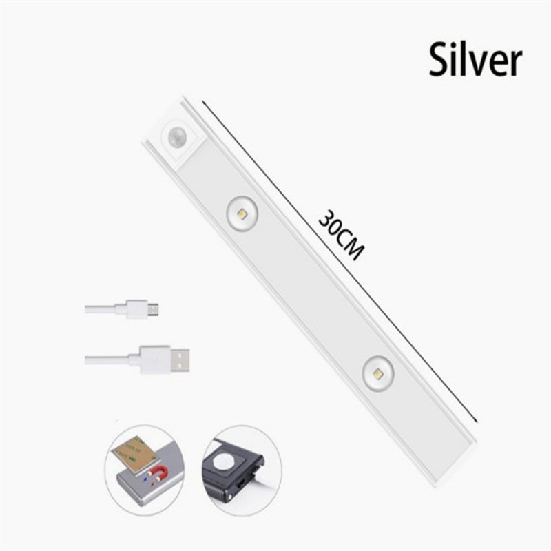 Led Wine Cabinet Light 4 Modes Motion Sensor Wireless Ultra-thin Night Light