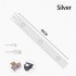 Led Wine Cabinet Light 4 Modes Motion Sensor Wireless Ultra thin Super Bright Night Light For Kitchen Bedroom 30cm aluminum natural color