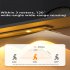 Led Wine Cabinet Light 4 Modes Motion Sensor Wireless Ultra thin Super Bright Night Light For Kitchen Bedroom 30cm aluminum natural color