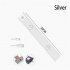 Led Wine Cabinet Light 4 Modes Motion Sensor Wireless Ultra thin Super Bright Night Light For Kitchen Bedroom 30cm aluminum natural color