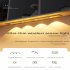 Led Wine Cabinet Light 4 Modes Motion Sensor Wireless Ultra thin Super Bright Night Light For Kitchen Bedroom 30cm black