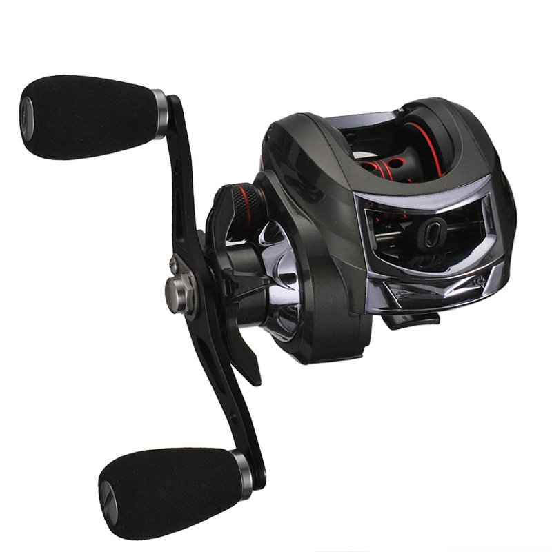 Left-Handed Fishing Reel Dark Green