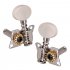 Left Right Classical Guitar String Tuning Pegs Machine Heads Tuners Keys Part 3L3R Professional Guitar Parts Accessories white
