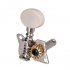 Left Right Classical Guitar String Tuning Pegs Machine Heads Tuners Keys Part 3L3R Professional Guitar Parts Accessories white