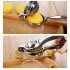 Lemon Lime Squeezer   Juicer the Ultimate Manual Press for Fresh Citrus Fruit Heavy Duty   Easy to Squeeze Easy to Clean Sturdy   Durable Long Lasting