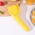 Lemon Squeezer Effortless Hand Citrus Press Food grade ABS Plastic Manual Lime Juicer Squeezer For Lemon Lime Cirtus Orange Fruits yellow