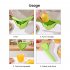 Lemon Squeezer Effortless Hand Citrus Press Food grade ABS Plastic Manual Lime Juicer Squeezer For Lemon Lime Cirtus Orange Fruits yellow