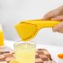 Lemon Squeezer Effortless Hand Citrus Press Food grade ABS Plastic Manual Lime Juicer Squeezer For Lemon Lime Cirtus Orange Fruits yellow
