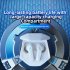Lenovo GM2PRO Wireless Earbuds In Ear Stereo Headphones Noise Canceling with Charging Case White