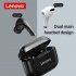 Lenovo  Lp1s Bluetooth Earphone Sports Wireless Headset Stereo Earbuds Hifi Music  With  Mic  Lp1s white