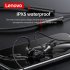 Lenovo Wireless Earphone He05x  Blutetooth  5 0 Sports Headphone Ipx5 Waterproof Earplugs Hifi Sound Magnetic Neckband Headset red