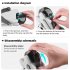 Lens Cap Anti scratch Protector Compatible For Dji Mini 3 Drone Lens Gimbal Camera Guard Dustproof Cover Transparent Black