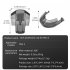 Lens Cap Anti scratch Protector Compatible For Dji Mini 3 Drone Lens Gimbal Camera Guard Dustproof Cover Transparent Black