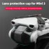 Lens Cap Anti scratch Protector Compatible For Dji Mini 3 Drone Lens Gimbal Camera Guard Dustproof Cover Transparent Black