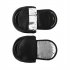 Lens Filter Storage Bag Protective Cover Round Filter Pouch Portable Shockproof Carrying Case With Buckle black L size