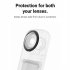 Lens Guard Sticky Panoramic Lens Hoods Protector Accessories Protective Cover Compatible For Insta 360 X3 Accessories Case x3 protective mirror