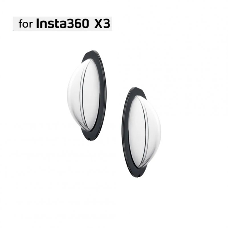 Lens Guard Sticky Panoramic Lens Hoods Protector Accessories Protective Cover Compatible For Insta 360 X3 Accessories Case x3 protective mirror