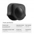 Lens Protective Cover Silicone Case for Insta360 ONE X2 Panorama Camera  black