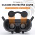 Lens Protector Dust proof Cover Compatible For Dji Avata Goggles 2 Anti scratch Silicone Protective Case black