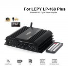 Lepy-168Plus Power Amplifier Audio 2.1 Channel 45Wx2 68Wx1 20HZ-20KHZ Frequency