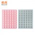 Letter Silicone Mold DIY Handmade Chocolate Baking Cookies Ice Box Mould Lotus color