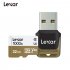 Lexar 1000x Micro SD SDXC tf Memory Card Reader for or Drone Sport Camcorder 150MB s White brown 64G