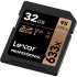 Lexar 633X SD Memory Card Storage Card 32GB Black