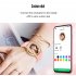 Lf28m Bluetooth compatible 5 0 Smart  Watch 1 28 Inch Full Touch Diy Waterproof Heart Rate Monitor Smartwatch For Phone pink