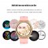 Lf28m Smart  Watch Women 1 28 Inch Full Touch Diy Watch Face Ip68 Waterproof Heart Rate Monitor Pink