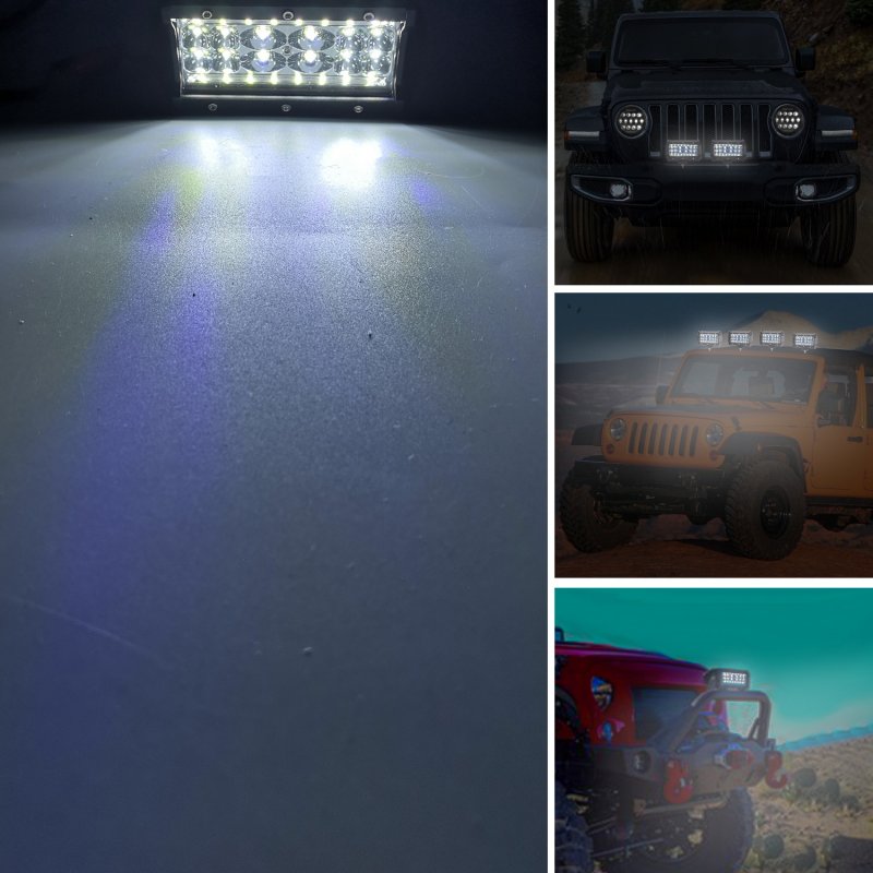 280W LED 4 Rows 5inch 28000LM Work Light Bar Driving Lamp