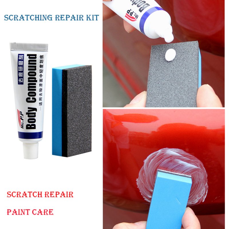 Car Body Compound Paste Set Scratch Paint Care Auto Polishing & Grinding Compound