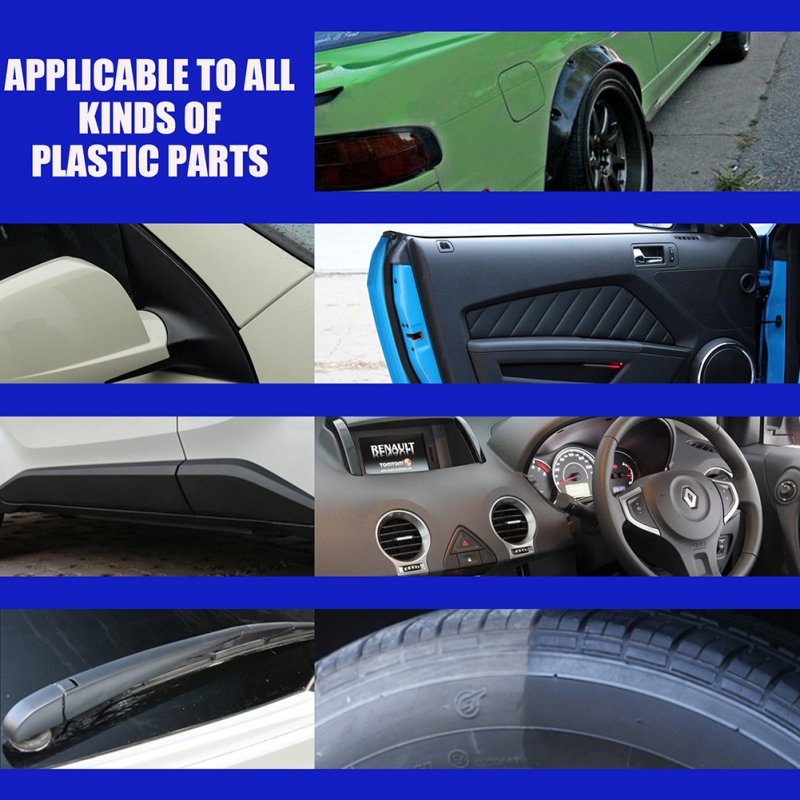 30/ 100ml Car Coating Agent Plastic Refurbishment Refurbisher Agent Interior Cleaning Polishing Supplies
