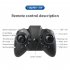 Lh x70 Remote Control Drone 3 in 1 Sea Land Air Electric Remote Control Aircraft Model Toys Blue