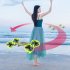 Lh x70 Remote Control Drone 3 in 1 Sea Land Air Electric Remote Control Aircraft Model Toys Blue