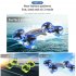 Lh x70 Remote Control Drone 3 in 1 Sea Land Air Electric Remote Control Aircraft Model Toys Blue