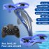 Lh x70 Remote Control Drone 3 in 1 Sea Land Air Electric Remote Control Aircraft Model Toys Blue