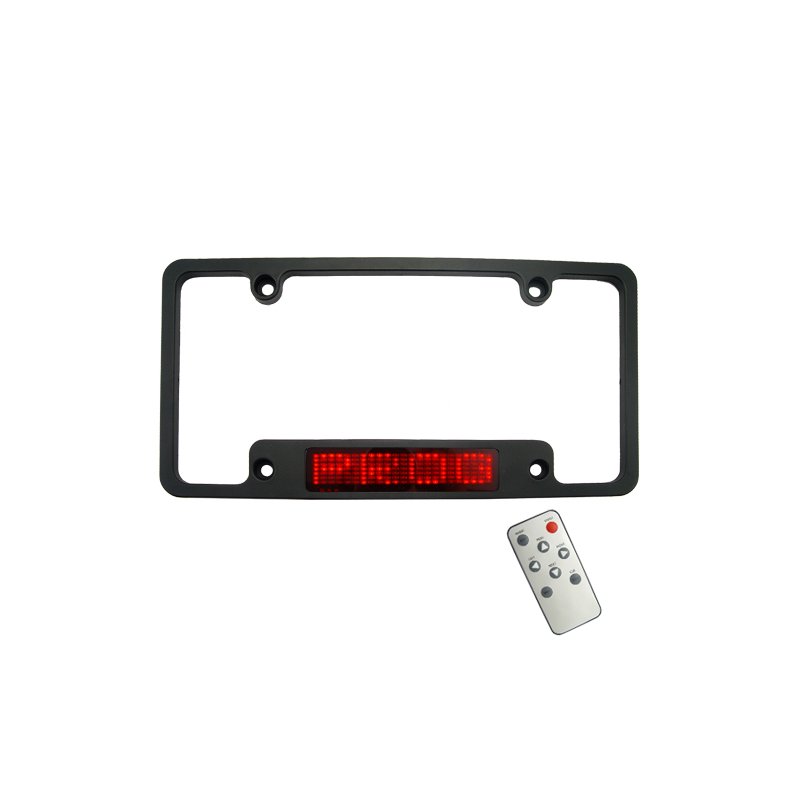 LED License Plate Holder