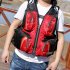 Life Jacket Water Sports Life Vest Swim Jacket With 16 Pockets Breathable Buoyancy Aid Jacket For Kayaking Snorkeling Sailing Fishing Paddle Water Sports White 