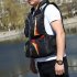 Life Jacket Water Sports Life Vest Swim Jacket With 16 Pockets Breathable Buoyancy Aid Jacket For Kayaking Snorkeling Sailing Fishing Paddle Water Sports White 